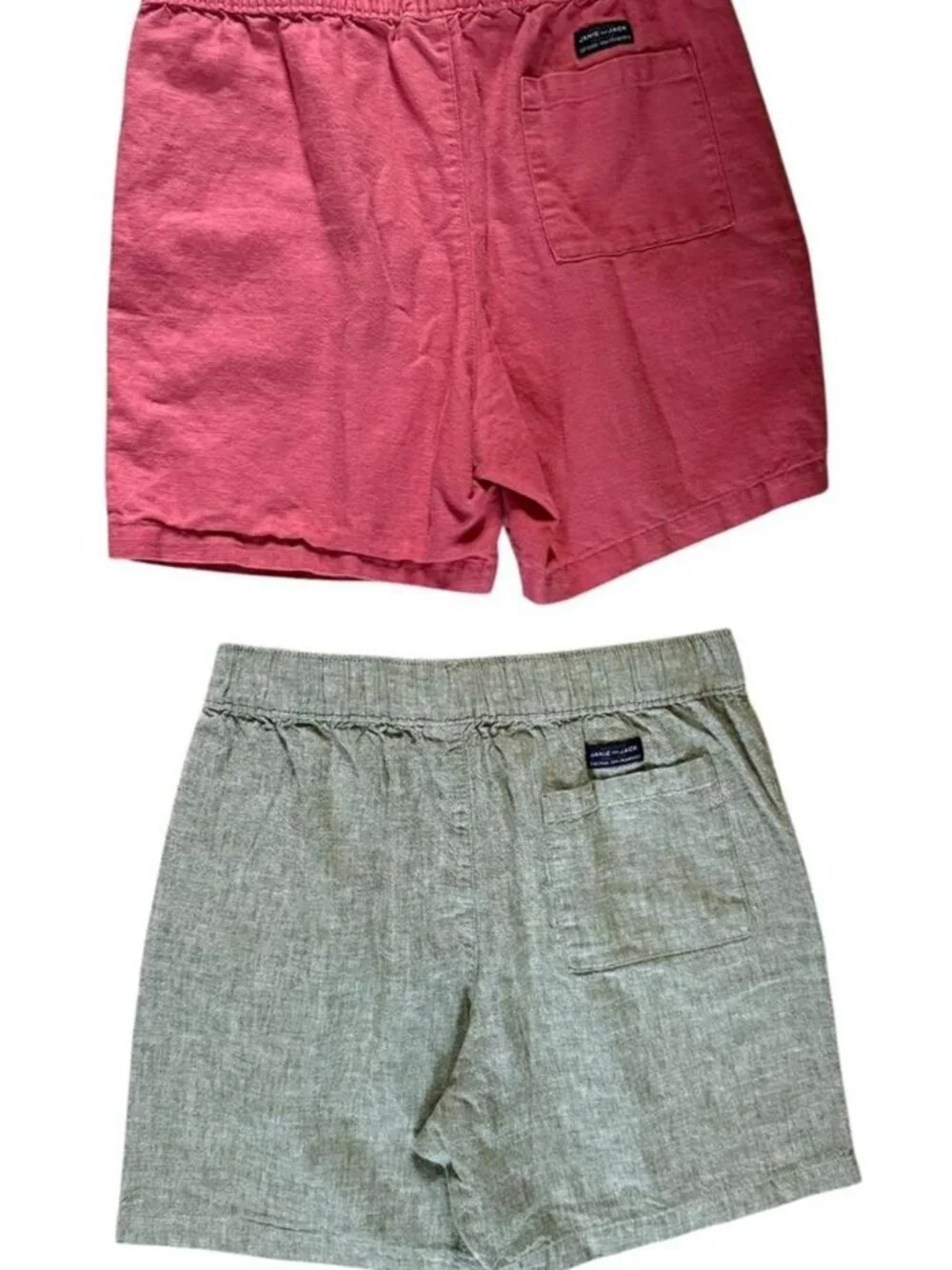 Janie and Jack Cotton/Linen Drawstring Shorts, Size 12